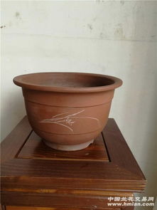 宜兴紫砂花盆