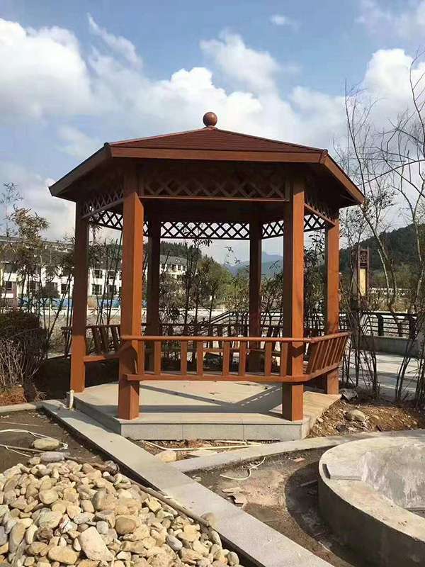 简易铝合金凉亭怎么样 九龙坡区简易铝合金凉亭 重庆本丰装饰 